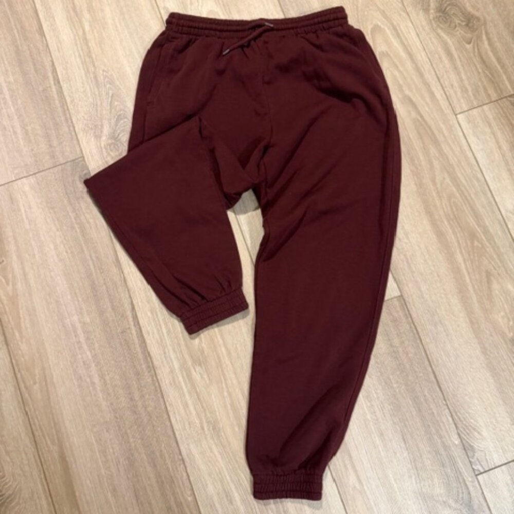Men Divided H&M Burgundy Joggers/Swetpants  Size S